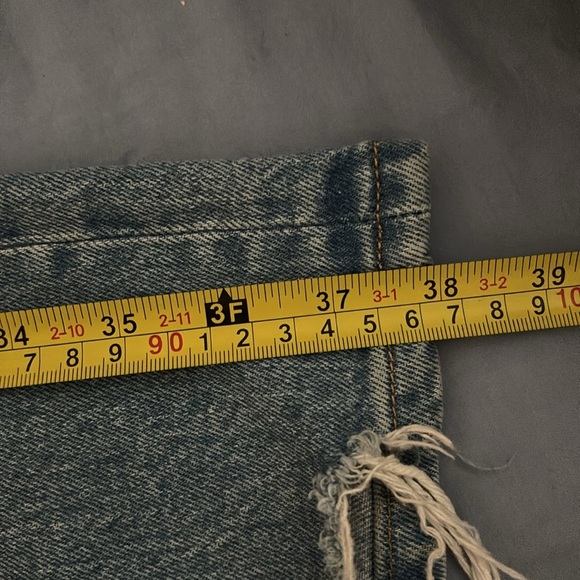 Levi’s Premium Denim Ribcage Straight Ankle Women's Jeans Light Wash size 27 - Picture 13 of 14